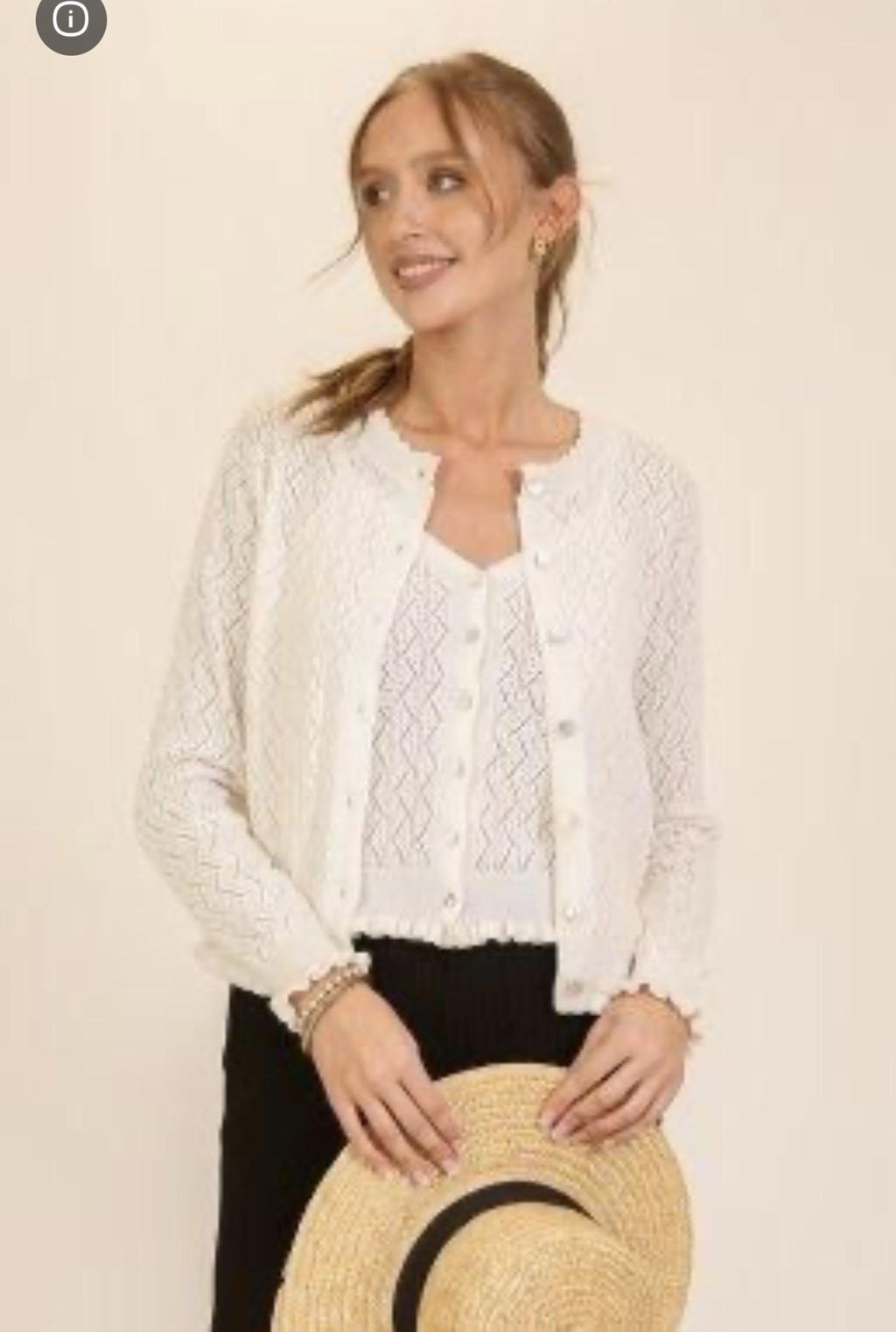 Knit Button Down Tank