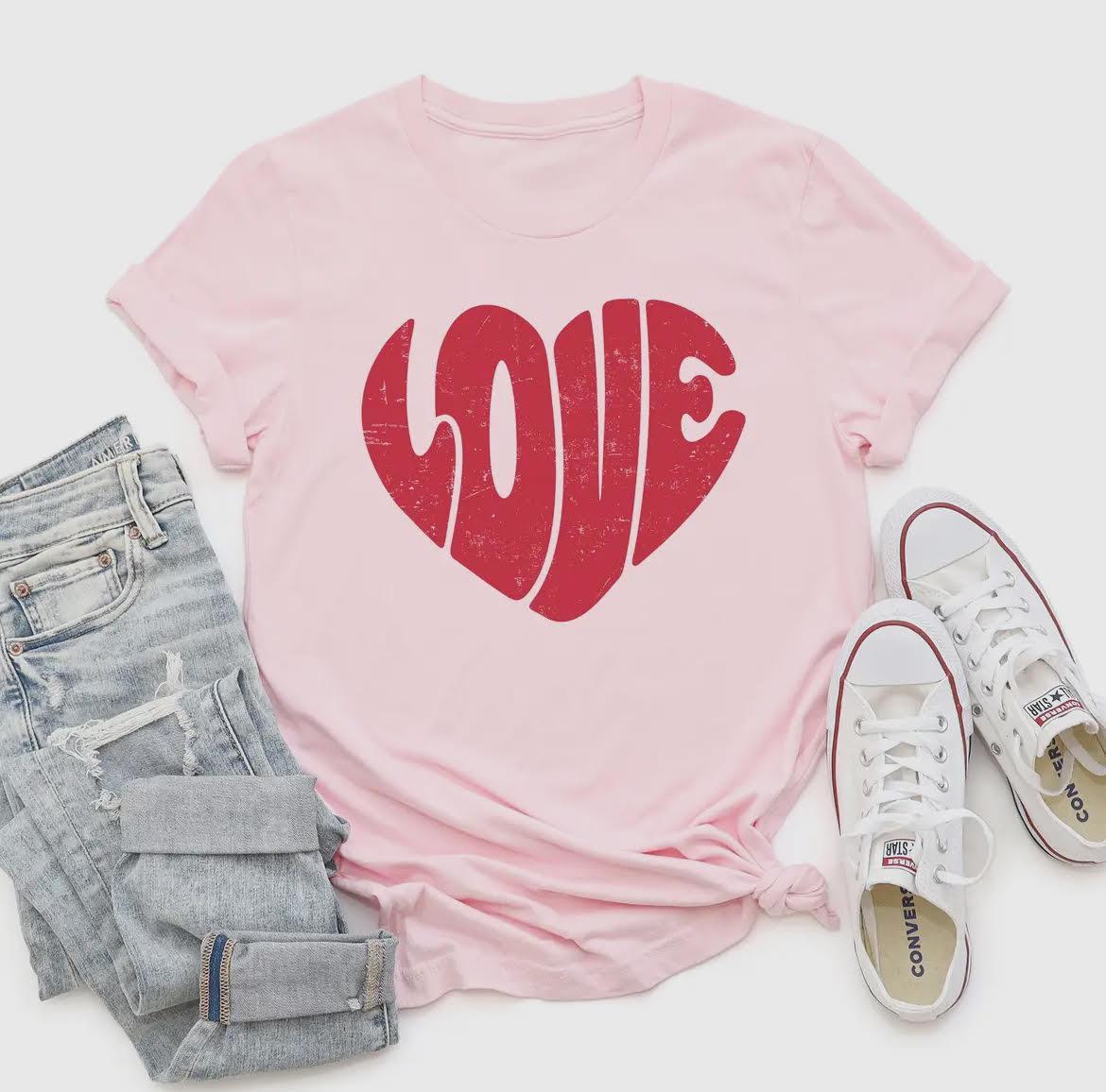 Retro Heart T-Shirt