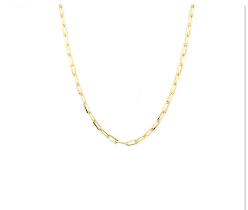 Gold Link Necklace